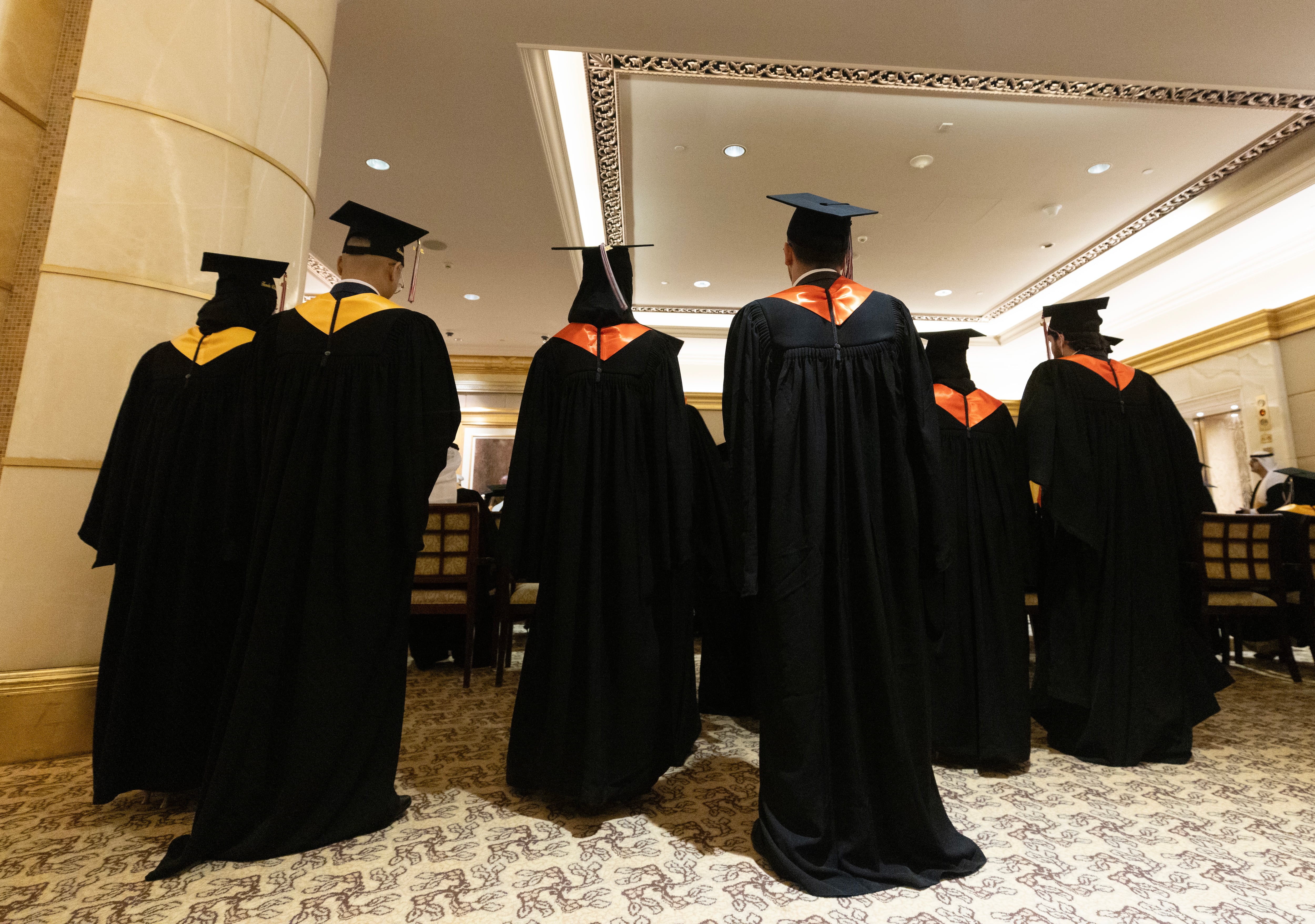 In the 2025-26, combined student enrolment at UAE universities increased 15 per cent from the previous year. Chris Whiteoak / The National