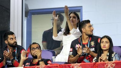 Anushka Sharma at the Zayed Cricket Stadium. Sportzpics for BCCI