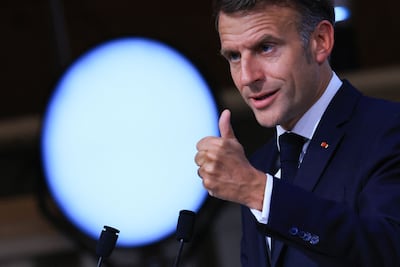 French President Emmanuel Macron said the G7 summit was an objective success. AFP