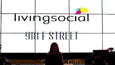 It was revealed this week LivingSocial was looking to sell its subscriber bases in the UAE, Egypt and Lebanon. AFP
