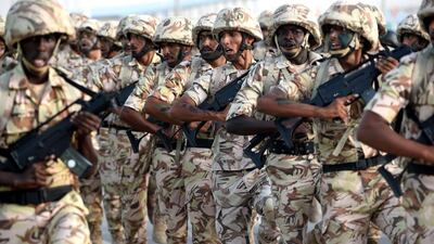 The graduation parade was held in Riyadh. Fayez Nureldine/AFP Photo