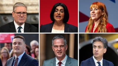 Clockwise from top left: Prime Minister Keir Starmer, Shabana Mahmood, Angela Rayner, Ed Miliband, Peter Kyle and Wes Streeting. Getty Images