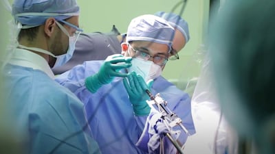 Four Emirati patients underwent the UAE's first deep brain stimulation operations. Photo: Cleveland Clinic Abu Dhabi