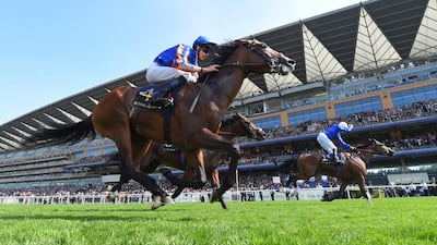 James Doyle and Barney Roy win the St James's Palace Stakes on the opening day of Royal Ascot on June 20, 2017 in Ascot, England. Mike Hewitt / Getty Images
