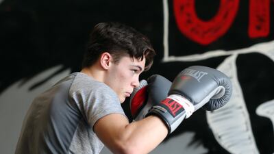 British boxer Hopey Price uses Dubai as a warm-weather training base.