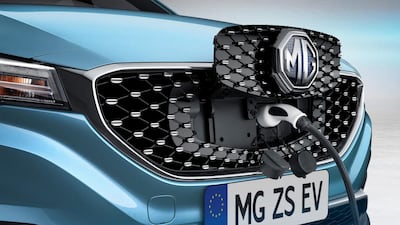 Feeding time for the new MG. All photos courtesy SAIC