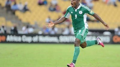Emmanuel Emenike and the rest of the Nigeria team will arrive in Brazil a little late but will still compete in the Confederations Cup after a brief dispute about money. Lefty Shivambu / Getty Images