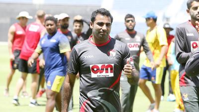UAE beat PNG 3-0 in the T20 series at home in 2017. Pawan Singh / The National
