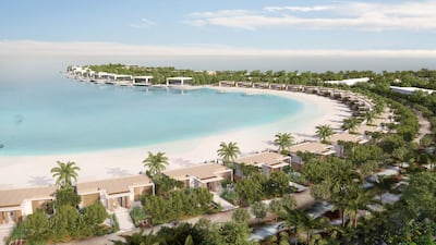 Nurai Island aerial view. Photo: Aldar