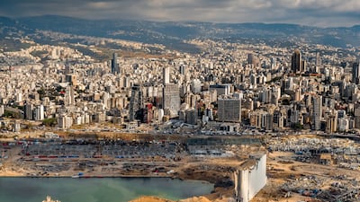 Beirut port was destroyed in a catastrophic explosion in August 2020 after volatile chemicals used in fertilizer caught fire, killing over 200 people. Photo: Rami Rizk