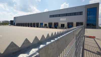 The Hahn airport terminal in Hahn, Germany. The facility will be sold to the Chinese firm HNA. Thomas Frey / EPA