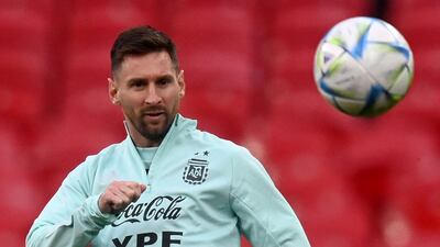 Argentina captain Lionel Messi. AFP