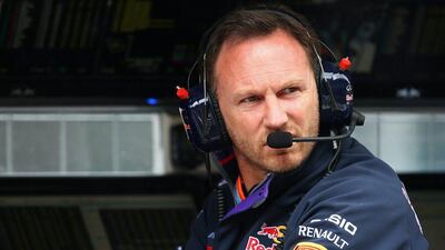 Red Bull Racing team principal Christian Horner looks on from the pit wall during practice before the Austrian Grand Prix last week. Mark Thompson / Getty Images / June 20, 2015