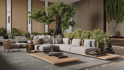 The Zen garden. Image: London Gate