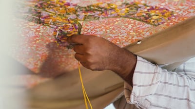 The Freej Al Murar district where artisans work on elaborate embroidery is itself under threat from gentrification. Photo: Mobius Design Studio
