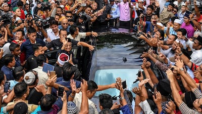 The wave for change in the Malaysian election was unstoppable. EPA/STR