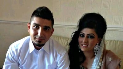 Samia Shahid with her husband, Syed Mukhtar Kazam. Courtesy Mukhtar Kazim