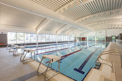 The swimming pool at Lambrook School. Photo: Lambrook School