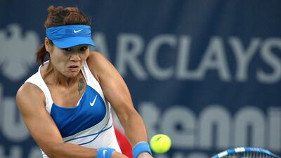 China's Li Na, winner of two majors, $16,709,07. Pawan Singh / The National
