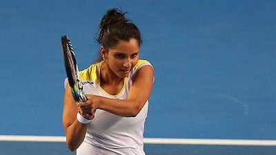 Sania Mirza has won five tennis tournaments with three different partners this season. Chris Hyde / Getty Images