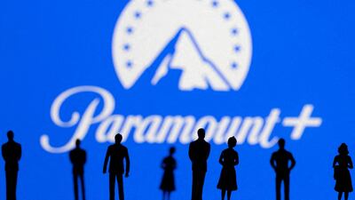 FILE PHOTO: Toy figures of people are seen in front of the displayed Paramount + logo, in this illustration taken January 20, 2022. REUTERS / Dado Ruvic / Illustration / File Photo