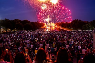 The US will hold large-scale celebrations to mark its 250th Independence Day on July 4 next year. AFP