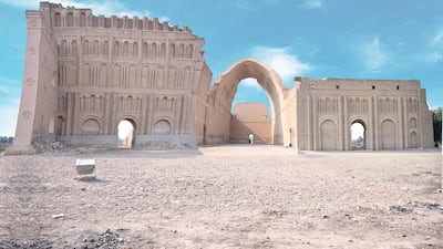 The Arch of Ctesiphon was once part of a larger palatial complex in the Persian empire’s capital. Courtesy Aliph