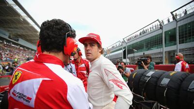 Had the double-points format been in place in 2012, Fernando Alonso would have won a third drivers’ title in Brazil. Clive Rose / Getty Images