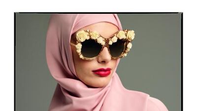 Dolce and Gabbana’s latest collection of abayas and sheylas has hit stores in the UAE. Courtesy Dolce & Gabbana