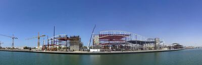 Al Qana is currently in construction. Supplied