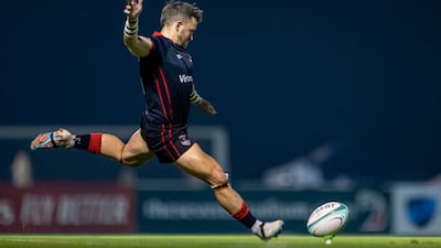 Conor Kennedy has chosen to represent the UAE in international rugby, but could just as easily have opted for Zimbabwe - the national team's next opponents. Christopher Pike for The National