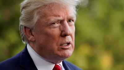 US president Donald Trump's Twitter account was brought to a halt. Yuri Gripas / Reuters