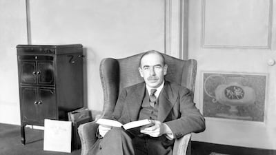 Keynes: economist, patron of the arts, member of the Bloomsbury Group and architect of the postwar international order. Planet News Archive / SSPL / Getty Images