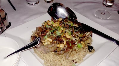 POP! put on its first dinner on Thursday night, called Makloubeh - A Culinary Evening for Syria. (Makloubeh refers to the “upside-down” Levantine rice dish.) Dish name TK.CREDIT: Courtesy Maureen Gannon