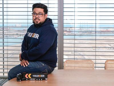 Trukker raised $23 million via a Series A funding round led by Saudi Technology Ventures in November. Victor Besa / The National