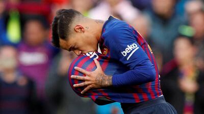 Philippe Coutinho has been unsettled at Barcelona since his move to the La Liga club last year. Albert Gea / Reuters