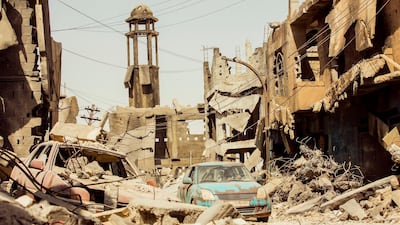 Set of Tiger Zinda Hai (war-torn) at twofour54's Kizad backlot. Courtesy twofour54