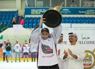 UAE captain Juma Al Dhaheri is optimistic about his team's chances in the upcoming competition. Leslie Pableo for The National