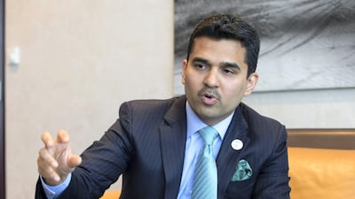 Dr Shamsheer Vayalil has led the charge for Indian expatriates to be given the right to vote from overseas in their home country's general elections. Delores Johnson / The National Leslie Pableo / The National