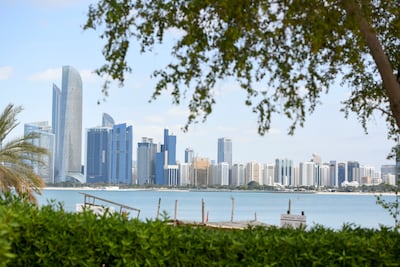UAE capital Abu Dhabi has launched a number of initiatives to ensure a conducivbe environment for businesses' success. Khushnum Bhandari / The National