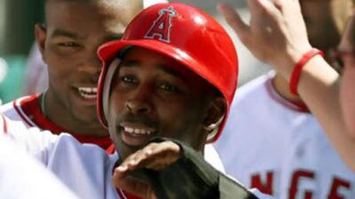Chone Figgins of the LA Angels of Anaheim was the hero of the day against the New York Yankees.