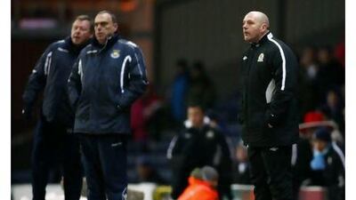 Steve Kean, right, says Blackburn can achieve a top-five finish with a fully fit squad and a spending budget of £5 million.