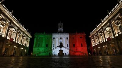 The Italian leader said: 'We are confronting this risk and we need to accept it, otherwise we would never be able to relaunch.' Reuters