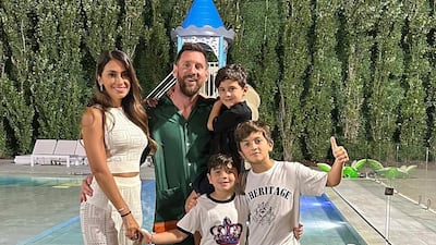 Argentina great Lionel Messi celebrated the New Year with his family. Image @leomessi / Instagram