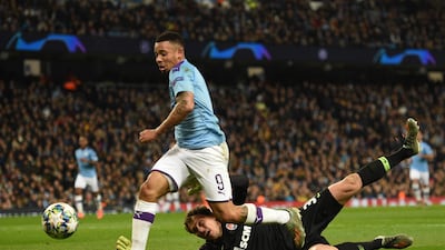 Manchester City's Brazilian striker Gabriel Jesus. AFP