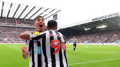 Miguel Almiron (On for Murphy 68’) 7: Lively as soon as he came on with Newcastle piling forward in what turned out to be a successful attempt to win game. Getty