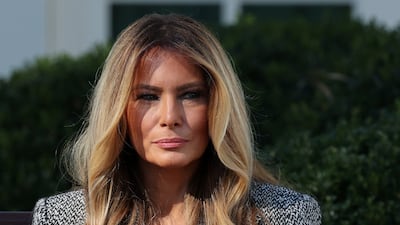 Melania Trump described the situation in Oleshky as 'dire'. Reuters