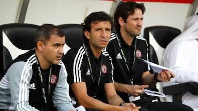 Luis Milla's lone success in the season has been the Etisalat Cup semi-final win over Al Wahda. Jake Badger for The National