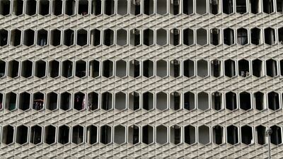 Outside view of the Pasteur Dental Lab Building on Baniyas Road in Deira, better known as the China Building by locals. Pawan Singh / The National