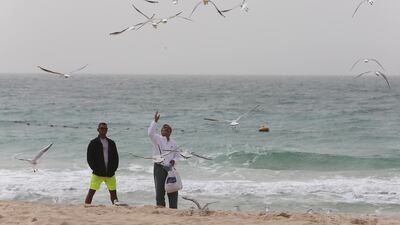 Gulf waters are expected to be choppy. Pawan Singh / The National